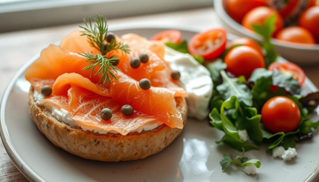 Smoked Salmon Breakfast